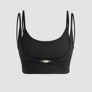 Cider Buckle Crop Top